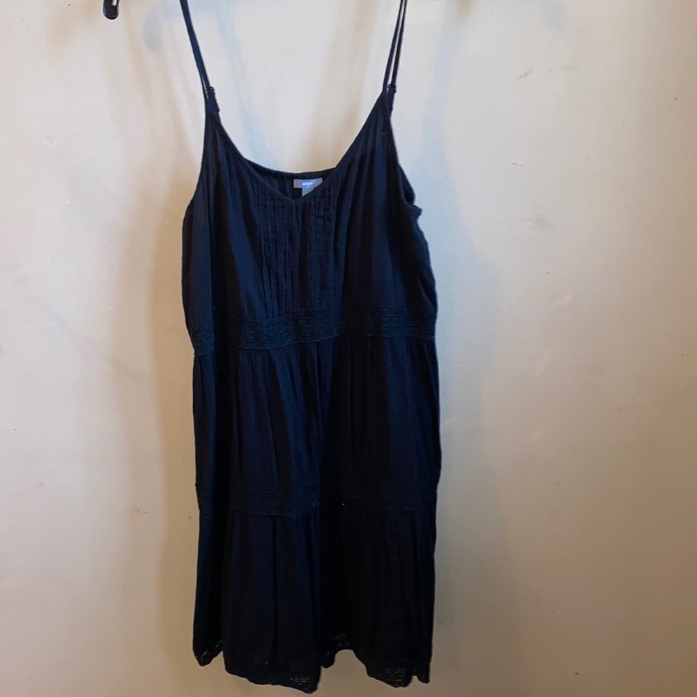 Aerie- black sundress- small